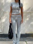 Women’s Casual Two-Piece Workout Outfit Set