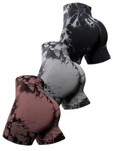 Women's High-Waisted Scrunch Butt Lifting Shorts
