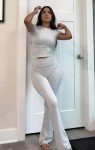 Women’s Casual Two-Piece Workout Outfit Set
