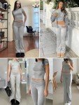 Women’s Casual Two-Piece Workout Outfit Set