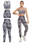 3-Piece Women's Workout Set: Bra, Leggings & Shorts