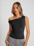 Chic Off-Shoulder Crop Top for Women