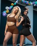 Seamless High Waist Butt Lifting Yoga Shorts