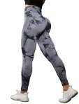 Tie Dye High Waisted Scrunch Butt Leggings - 3 Pack