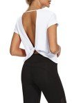 Backless Workout Top for Women - Casual Summer Style
