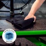 Microfiber Sweat Towels for Gym and Yoga - 6 Pack