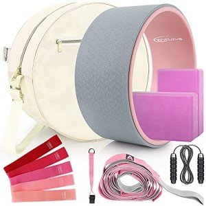 11-in-1 Yoga Wheel Set for Stretching and Support