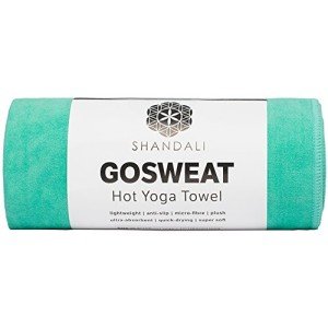 Shandali Microfiber Hot Yoga Towel - Teal 26.5"x72