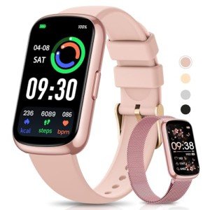 Smart Fitness Tracker Watch for Heart Rate & Sleep