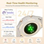 Smart Fitness Watch with Heart Rate & SpO2 Monitor