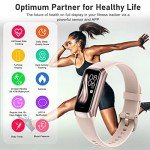 Zeacool Waterproof Fitness Tracker with Health Monitors
