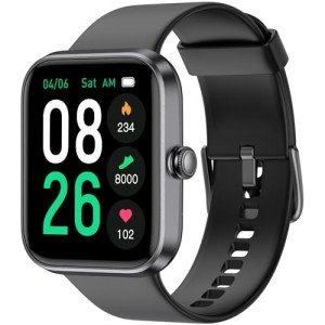 EURANS AMOLED Fitness Smart Watch with Heart Rate Monitor