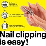 Stainless Steel Nail Clippers Set - 2 Pack