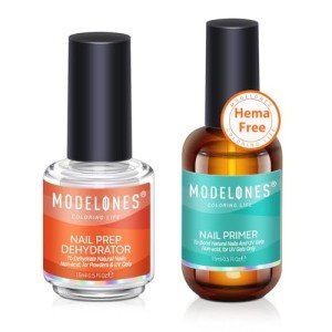 Modelones Nail Dehydrator & Primer Kit, Acid-Free