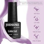 60 PCS Gel Nail Polish Kit with UV Light