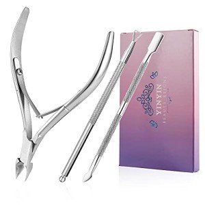 Professional Stainless Steel Cuticle Trimmer and Pusher