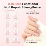 Modelones 8-in-One Nail Strengthener - Pink Glow