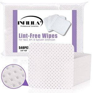 Lint-Free Nail Wipes for Effortless Polish Removal