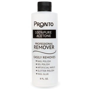 100% Pure Acetone Nail Polish Remover - 8 FL. OZ