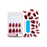 KISS Bare But Better Press-On Nails - Chemistry Red