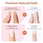 32Pcs Green Christmas Press-On Almond Nails Kit