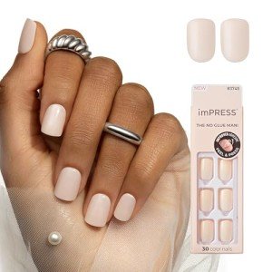 KISS imPRESS Press-On Nails - Point Pink