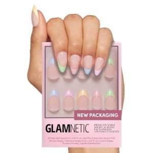Glamnetic Confetti Press On Almond Nails Kit