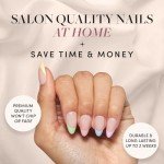 Glamnetic Confetti Press On Almond Nails Kit