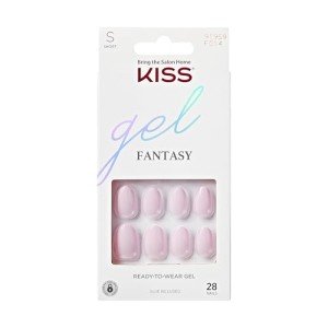 KISS Gel Fantasy Press-On Nails - Pure Love