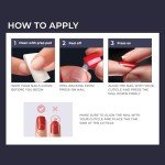 KISS imPRESS No Glue Red Press On Nails