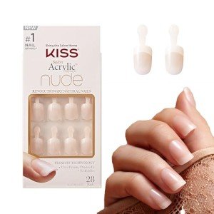 KISS Press On Nails - Breathtaking French Style