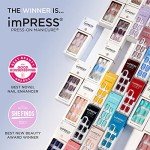 KISS imPRESS No Glue Red Press On Nails