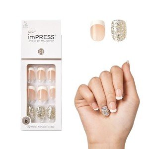 KISS imPRESS Short Press-On Nail Kit - Time Slip