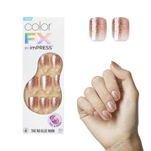 KISS imPRESS No Glue Press-On Nails - Light Neutral