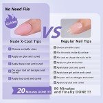 Natural Short Almond Press-On Nails - Pink Set