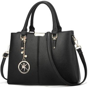 Stylish Tote Bag with 3 Zip Compartments