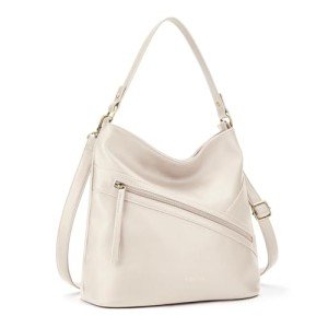 Khaki Missnine Women's Hobo Bag with Zipper Pocket
