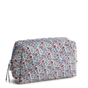 Vera Bradley Medium Cosmetic Bag - Mini Vines Design