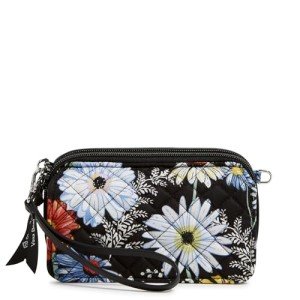 Vera Bradley RFID Crossbody Purse - Daisies Design