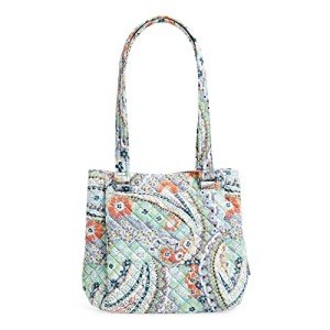 Vera Bradley Citrus Paisley Cotton Shoulder Satchel