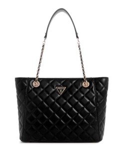 GUESS Tali Elite Black Tote Bag