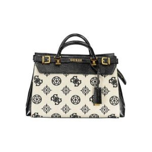GUESS Sestri Luxury Satchel in Natural Colors