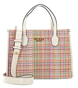 GUESS Silvana Stone Multi 2 Compartment Tote