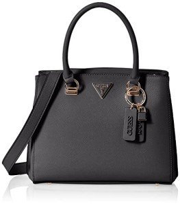 GUESS Noelle Black Girlfriend Satchel Handbag