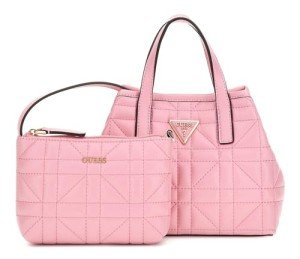 Guess Latona Mini Pink Tote Bag