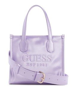 GUESS Silvana Lavender Mini Tote Bag