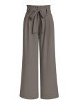 Women’s Flowy High-Waisted Palazzo Pants in Mocha