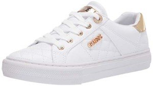 GUESS Women's Loven White Sneakers, Size 5 UK