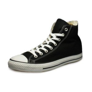 Chic Black/White High Top Sneakers for All