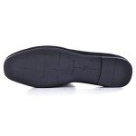 Comfortable Black Square Toe Ballet Flats for Women